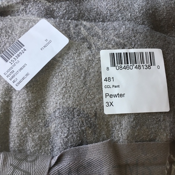 Barefoot Dreams Cozy Chic Lite Sweatpants 3X NWT - Picture 5 of 7